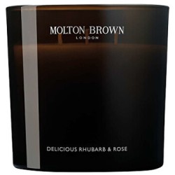 Molton Brown Delicious Rhubarb & Rose Scented Candle - Vonná svíčka 600.0g W