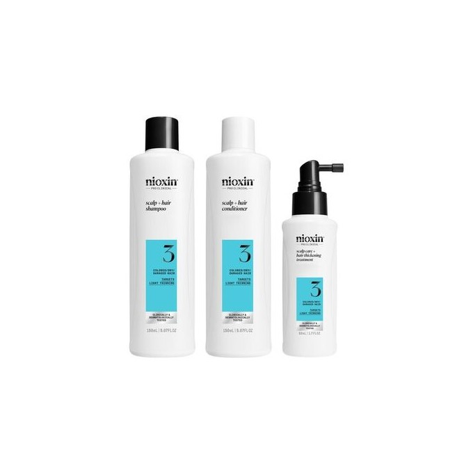 Nioxin System 3 Hair Care Set - plaukų priežiūros rinkinys