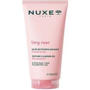 Nuxe Very Rose Soothing Cleansing Gel - raminantis valomasis gelis, 150 ml