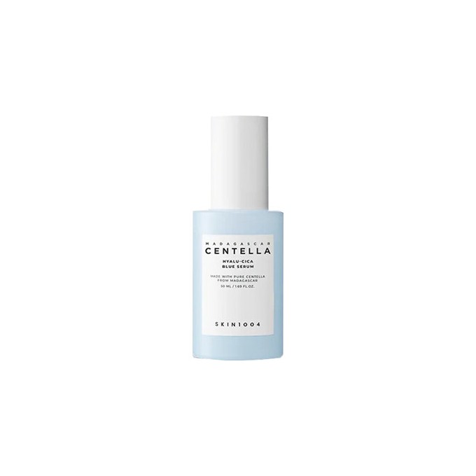 SKIN1004 Madagascar Centella Hyalu-Cica Blue Serum - drėkinantis ir raminantis odos serumas, 50 ml