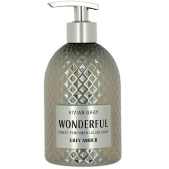 Vivian Gray Wonderful Grey Amber Liquid Soap - skystas rankų muilas, 500 ml
