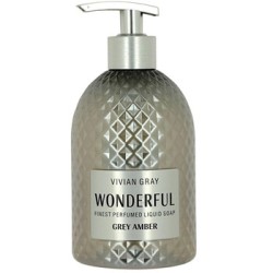 Vivian Gray Wonderful Grey Amber Liquid Soap - skystas rankų muilas, 500 ml