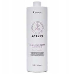 Kemon Actyva Colore Brilliante Shampoo - šampūnas dažytiems plaukams, 1000 ml