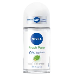 Nivea Pure & Natural Jasmine Deodorant Roll-On - rutulinis dezodorantas, 50 ml