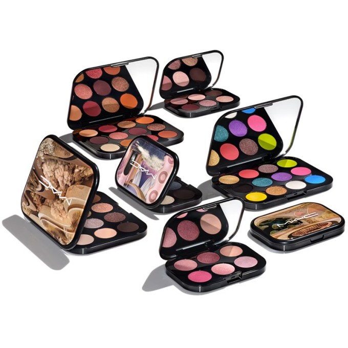 MAC Connect In Colour Eye Shadow Palette - akių šešėlių palėte, 6,25 g - Bronze Influence