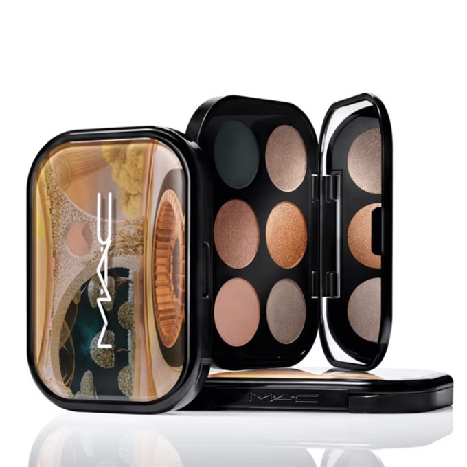 MAC Connect In Colour Eye Shadow Palette - akių šešėlių palėte, 6,25 g - Bronze Influence