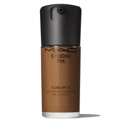 MAC Studio Fix Fluid SPF 15 - matinis makiažo pagrindas su SPF 15, 30 ml - NC50