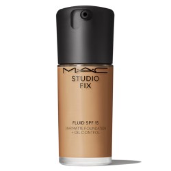 MAC Studio Fix Fluid SPF 15 - matinis makiažo pagrindas su SPF 15, 30 ml - NC44.5