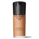 MAC Studio Fix Fluid SPF 15 - matinis makiažo pagrindas su SPF 15, 30 ml - NC44