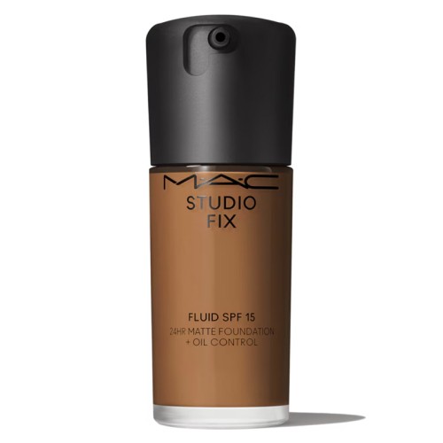 MAC Studio Fix Fluid SPF 15 - matinis makiažo pagrindas su SPF 15, 30 ml - NW43