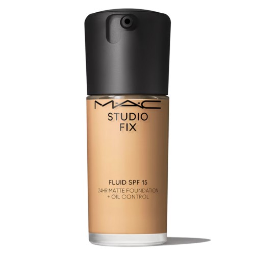 MAC Studio Fix Fluid SPF 15 - matinis makiažo pagrindas su SPF 15, 30 ml - NW22
