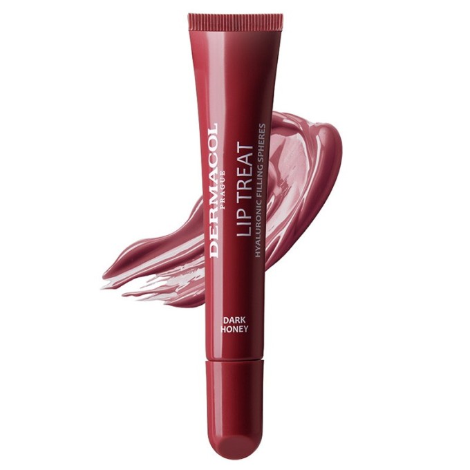 Dermacol Lip Treat - drėkinantis lūpų blizgis, 10 ml - 10 Dark Honey