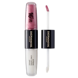 Dermacol 16H Lip Colour Extreme Long-Lasting Lipstick - ilgai išliekantys lūpų dažai ir blizgesys