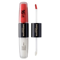 Dermacol 16H Lip Colour Extreme Long-Lasting Lipstick - ilgai išliekantys lūpų dažai ir blizgesys
