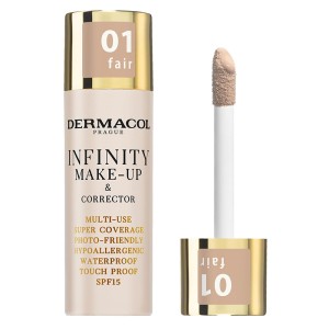 Dermacol Infinity Multi-Use Super Coverage Waterproof Touch, 20 g - 01 Fair