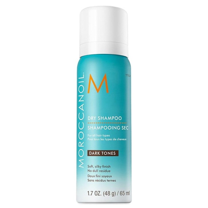 Moroccanoil Style Dark Tones Dry Shampoo - sausas šampūnas tamsiems plaukams, 65 ml
