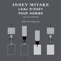 Issey Miyake L´Eau d´Issey Pour Homme EDP kvepalų vyrams papildymas, 150 ml