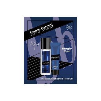 Bruno Banani Magic Man Gift set Deodorant 75 ml and shower gel 50 ml 75 ml