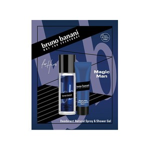 Bruno Banani Magic Man Gift set Deodorant 75 ml and shower gel 50 ml 75ml