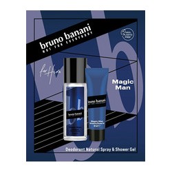 Bruno Banani Magic Man Gift set Deodorant 75 ml and shower gel 50 ml 75ml