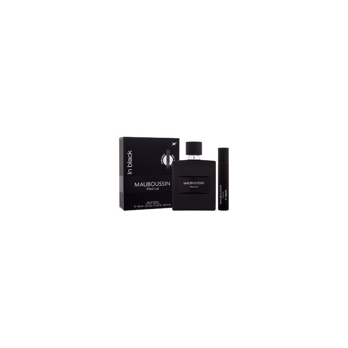 Mauboussin Pour Lui In Black Gift set EDP 100 ml and EDP 20 ml 100 ml