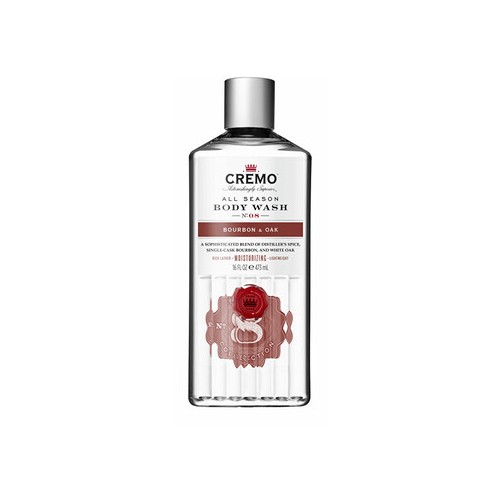 Cremo Bourbon & Oak Shower Gel - dušo želė, 473 ml