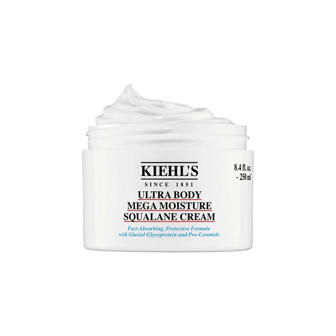 Kiehls Mega Moisture Squalane Cream - drėkinamasis kūno kremas, 250 ml