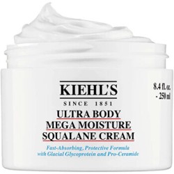 Kiehls Mega Moisture Squalane Cream - drėkinamasis kūno kremas, 250 ml
