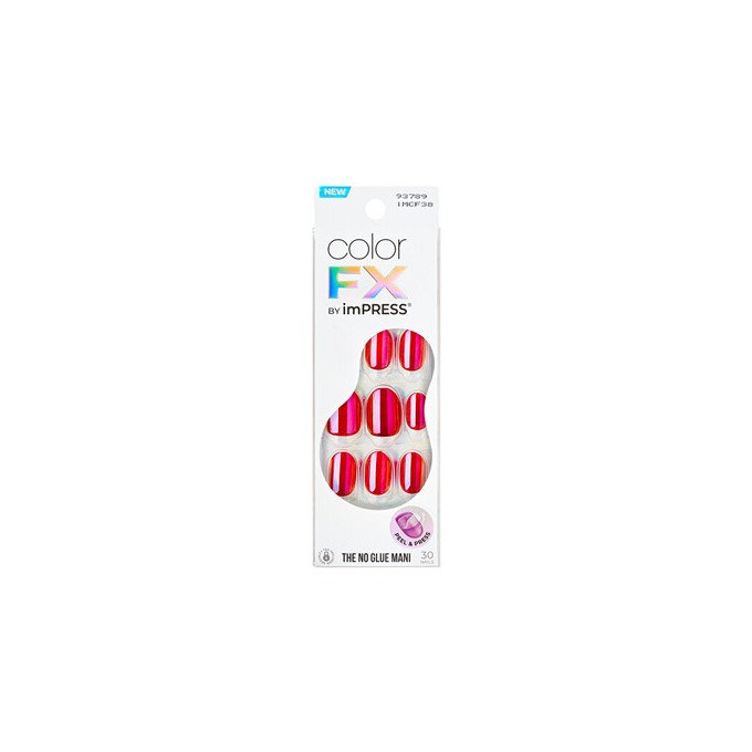 Kiss My Face imPRESS Color FX Floating Nails - Samolepící nehty ( 30 ks )