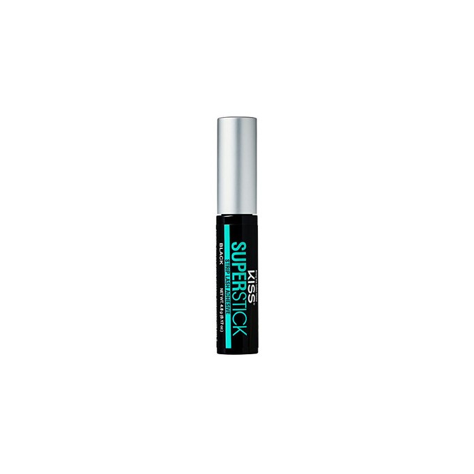 Kiss My Face Super Stick 5-Day Extended Wear Strip Lash Adhesive Black - blakstienų klijai, 4.8 g