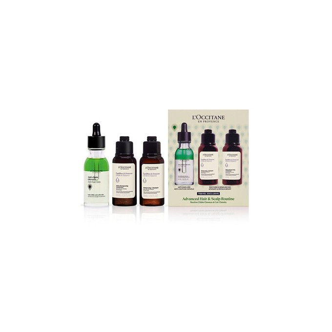 L´occitane Anti Hair Loss Discovery Set - dovanų rinkinys plaukų priežiūrai