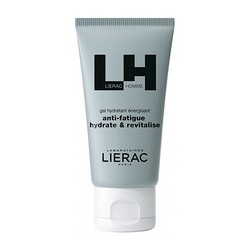 Lierac Homme Energizing Moisturizing Gel - energizuojantis drėkinamasis veido gelis, 50 ml
