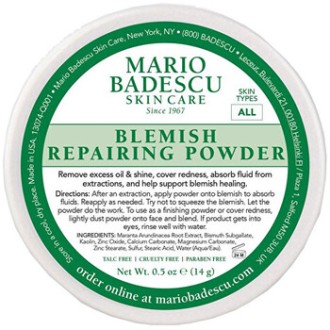 Mario Badescu Blemish Repairing Powder - pudra odos trūkumams šalinti, 14 g