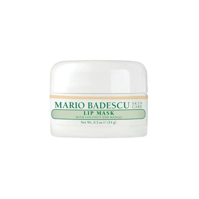 Mario Badescu Lip Mask with Coconut and Mango - naktinė lūpų kaukė, 14 ml