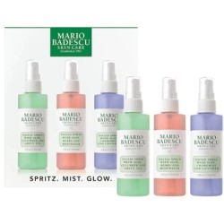 Mario Badescu Spritz. Mist. Glow. 