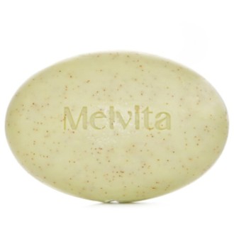 Melvita L`Or Végétal Exfoliating Smoothing Body Soap - šveičiamasis kūno muilas, 125 g