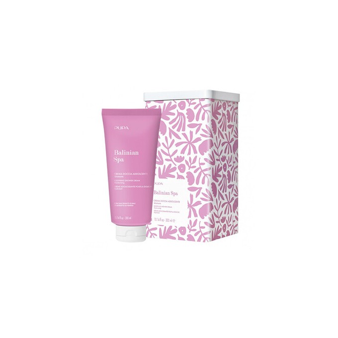 Pupa Balinian Spa Softening Shower Cream Box - minkštinantis dušo kremas dėžutėje, 300 ml