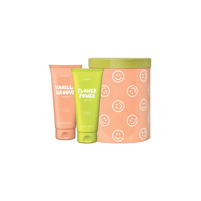 Pupa Vanilla Groove & Flower Power Happy Box Kit 3 - dovanų rinkinys