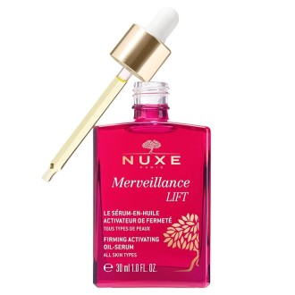 Nuxe Merveillance Lift Firming Activating Oil-Serum - stangrinamasis, senėjimą stabdantis veido 2