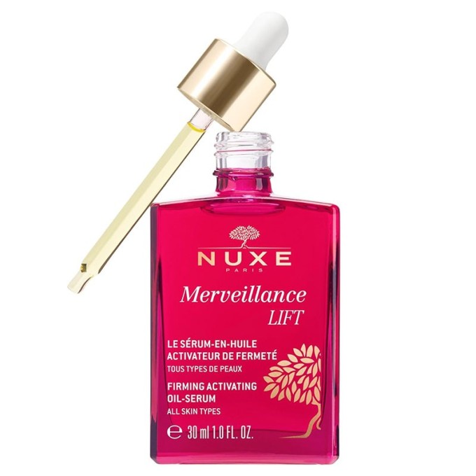 Nuxe Merveillance Lift Firming Activating Oil-Serum - stangrinamasis, senėjimą stabdantis veido