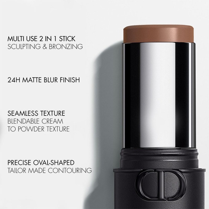 Dior Forever Skin Contour Sculpting Face Stick - kontūravimo ir bronzavimo pieštukas, 10 g - 004