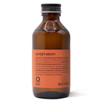 OWAY Sunlight Serum - drėkinamasis ir maitinamasis sausas aliejus kūnui ir plaukams, 100 ml