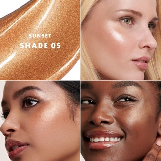 Armani Luminous Silk Acqua Highlighter - skysta švytėjimo suteikianti priemonė, 12 ml - 05 2