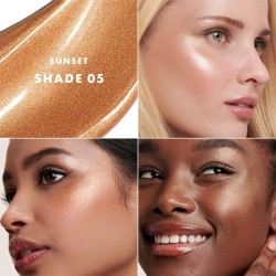 Armani Luminous Silk Acqua Highlighter - skysta švytėjimo suteikianti priemonė, 12 ml - 05