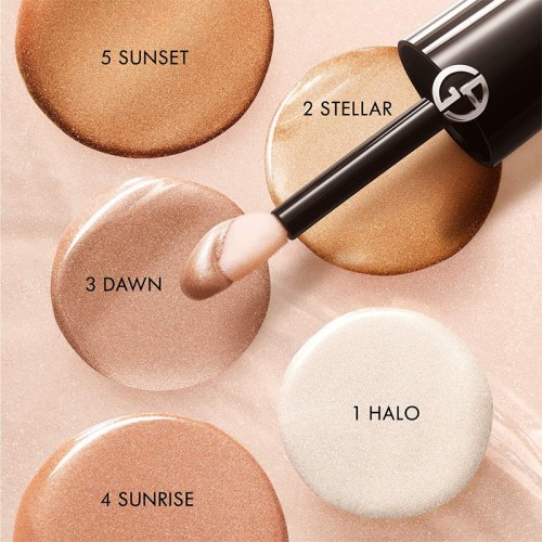 Armani Luminous Silk Acqua Highlighter - skysta švytėjimo suteikianti priemonė, 12 ml 1