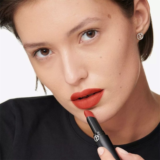 Armani Lip Power - ilgai išliekantys lūpų dažai, 3,1 g - 405 matte