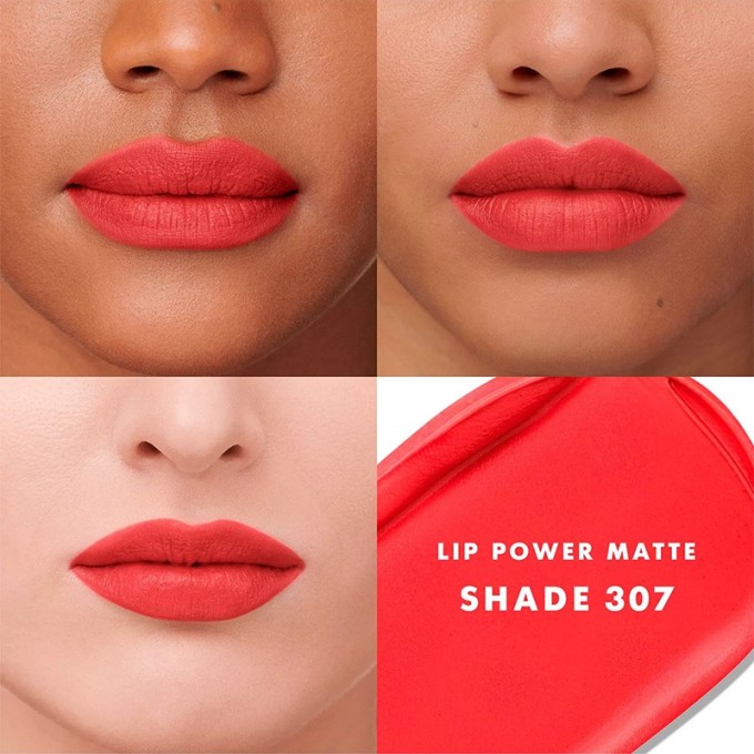 Armani Lip Power - ilgai išliekantys lūpų dažai, 3,1 g - 307 matte