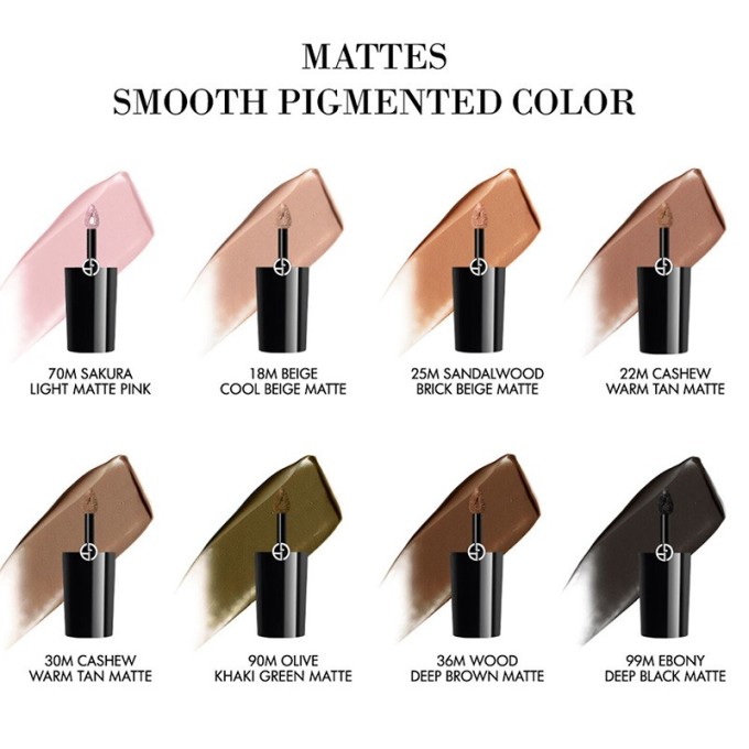 Armani Eye Tint Silk Liquid Satin Eye Color - skysti akių šešėliai, 3,9 ml - 18M