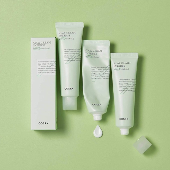 COSRX Pure Fit Cica Intense Cream - intensyviai drėkinantis kremas, 50 ml