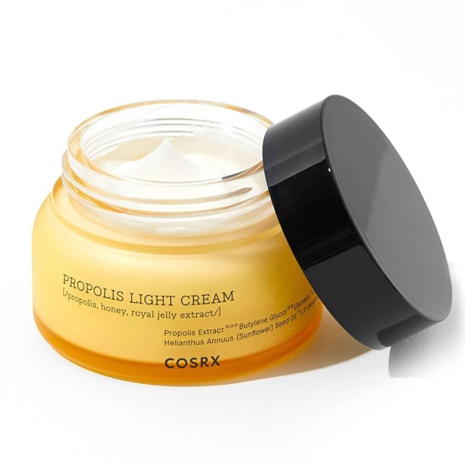 COSRX Propolis Light Cream - drėkinamasis odos kremas su propoliu, 65 ml